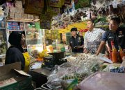 Polisi Bersama TPID Kabupaten Bojonegoro Sidak Pasar Tradisional Jelang Ramadhan.
