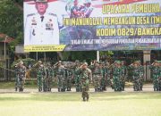TNI Manunggal Membangun Desa (TMMD) Ke-123 TA. 2025 di Kabupaten Bangkalan Resmi dibuka.
