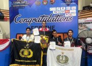 Anggota Polres Probolinggo Kota Raih Juara Satu Kasal Cup International Open Taekwondo Championship 2025.
