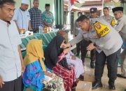 Polres Pasuruan Gelar Bansos Sambut Ramadhan di Masjid Roudhotul Hikmah.
