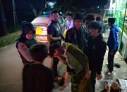 Polsek Kedung waringin Bubarkan Dua Kelompok Remaja Yang Kedapatan Nongkrong Hingga Larut Malam