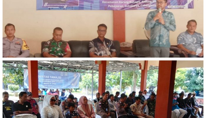 Rimulga Khatami Anggota DPRD Kabupaten Bekasi Fraksi PAN Gelar Reses Tampung Aspirasi Warga Pebayuran