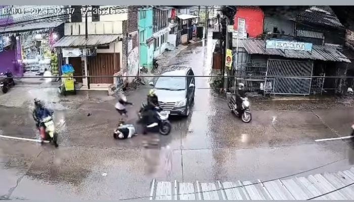 Aksi Pembacokan Pak Ogah di Bojongsoang Bandung Viral di Media Sosial, Kini 4 Pelaku Diburu Polisi