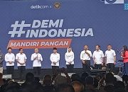 Ngawi Gelar Panen Raya, Wujudkan Kemandirian Pangan Nasional.