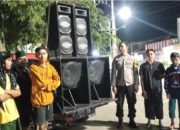 Polres Situbondo Tertibkan Sound Horeg yang Meresahkan Warga Saat Patrol Sahur.