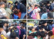 Satres Narkoba Polres Pelabuhan Tanjung Perak Memberi Contoh Kepedulian Sosial.
