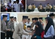 Kegiatan Penuh Berkah Di Bulan Ramadhan Polres Gresik Menggelar Yasinan Doa Dan Buka Bersama Anak Yatim.