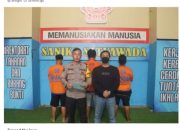 Tiga Pelaku Penusukan Diamankan Polres Pelabuhan Tanjung Perak.