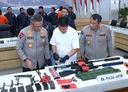 Polda Jatim Berhasil Gagalkan Penyelundupan Senjata di Bojonegoro Diduga Untuk KKB Papua.