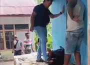 Viral Video Wahyu Gunawan Buser Polres Kotabaru Injak Kepala Orang, Temannya Parman Intimidasi Wartawan.
