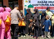 Polri Untuk Masyarakat” Polres Jember Gelar Pasar Murah Ramadhan Berhadiah dan Santuni Anak Yatim.