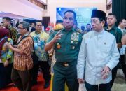 Presiden Prabowo Di Dampingi Panglima TNI Dalam Peluncuran Mekanisme Baru Tunjangan Guru.
