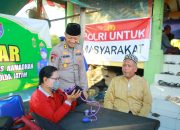Gelar ‘Pegar’ Ditpolairud Polda Jatim Peduli Kesehatan Warga Nelayan di Bulan Ramadhan.