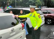 Polres Bondowoso Gencar Sosialisasikan Hotline 110 untuk Pemudik Lebaran 2025.