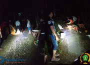 Warga Dusun Gedangan Gelar Gotong Royong Bersama Dipimpin Kasun Subari.
