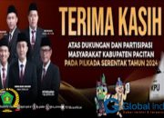 KPU Kabupaten Pacitan Sampaikan Terima Kasih atas Partisipasi dalam Pilkada Serentak 2024.