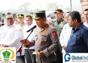 Kapolri Tinjau Bakti Kesehatan “Polri Untuk Masyarakat” di PT Tah Sung Hung, Brebes.