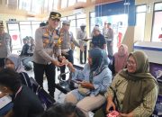 Polres Magetan Sediakan Layanan Penitipan Kendaraan Gratis Bagi Pemudik Lebaran.