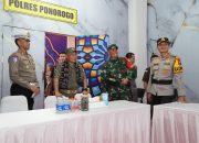 Polres Ponorogo Siapkan Posyan Fasilitas Lengkap dari Pijat Hingga Bengkel Gratis Bagi Pemudik.