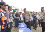 Kapolda Jatim Tinjau Pos Pelayanan Ops Ketupat Semeru 2025 di Masjid Cheng Hoo Pandaan.