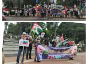 GAZA (Gerakan Anti Zionist Dan Amerika) Dalam Aksi Damai “Yaum AL Qud’s”.