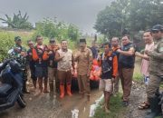 Sekcam Cikarang Timur Monitoring Wilayah Yang Terdampak Banjir Usai di Guyur Hujan Deras dan Luapan Air Sungai