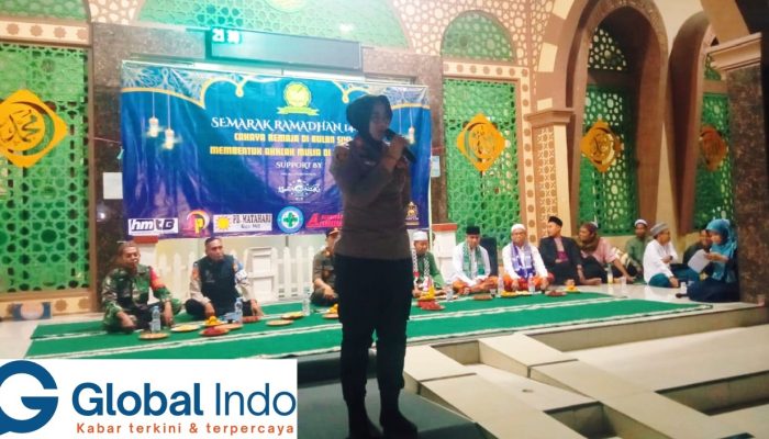 Hadiri Semarak Ramadhan Kapolsek Kedung Waringin Ajak Para Remaja Mengisi Dengan Kegiatan Positif