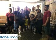 Presiden Prabowo Subianto Kunjungi Warga Terdampak Banjir di Desa Buni Bakti Kabupaten Bekasi.