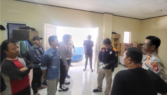 Respon Cepat Polsek Cikarang Timur Cek Laporan Terkait Informasi Orang Meninggal di Mes Perusahaan
