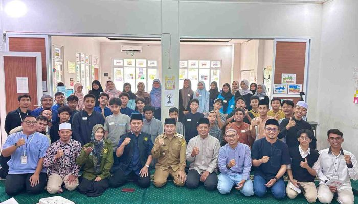 Satgas Pelajar Kecamatan Parungpanjang Berkolaborasi Dengan Mozaik Mengadakan Sanlat Untuk Pelajar