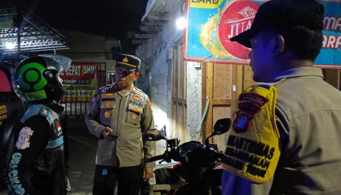 Polsek Cikarang Timur Gelar OKJ Untuk Antisipasi Kejahatan di Jalanan, Amankan Kendaraan Tanpa Surat Lengkap