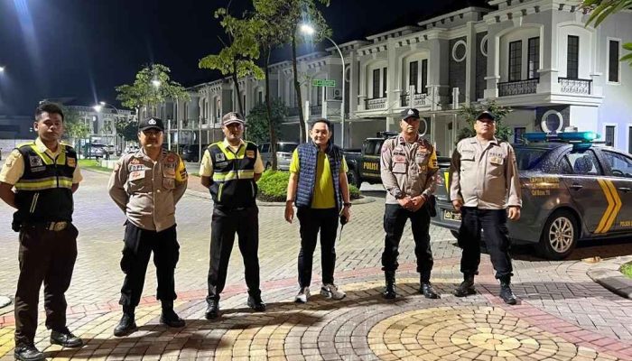 Poslek Cikarang Timur Gelar Patroli Strong Poin Selama Ramadhan, Antisipasi Guantibmas