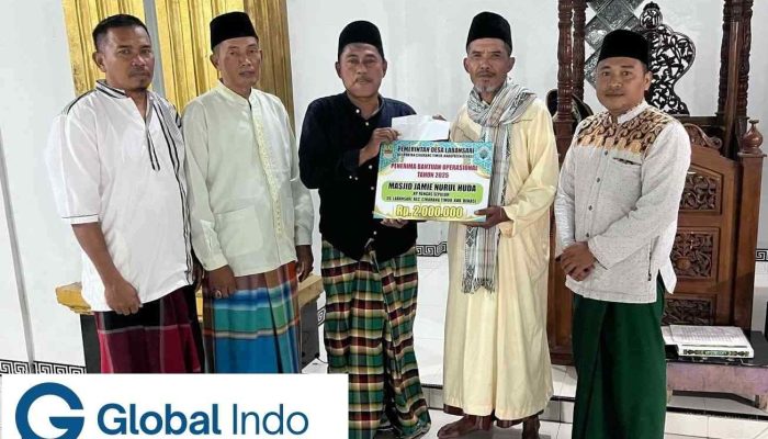 Kades Labansari Tutup Rangakaian Kegiatan Safari Ramadhan ‘Tarling’ di Mesjid Nurul Huda Kp Rengas Sepuluh