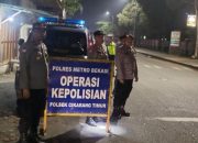 Gencarkan OKJ Dan Guantibmas Jelang Lebaran Polsek Cikarang Timur Terjunkan TIM