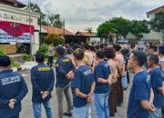 Apel Pergeseran Pasukan Dalam Rangka Pengamanan Malam Takbir Hari Raya Idul Fitri 1446.H /2025.M Di Gelar Polsek Cikarang Timur.