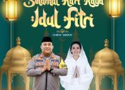 Kapolres Pelabuhan Tanjung Perak Mengucapkan Selamat Hari Raya Idul Fitri 1446 H/2025 .