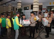 Ketua PCNU Kota Kediri Apresiasi Kepedulian Polisi Berbagi 1000 Paket Lebaran Untuk Warga.