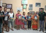 Eko Gagak Bersama Media Massa Bhirawa News, “Keberkahan dengan berzakat tepat sasaran menyalurkannya”.