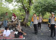 Libur Lebaran Kapolresta Banyuwangi Sebar Personel di Lokasi Wisata Jamin Keamanan.