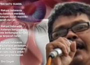 EKO GAGAK : Berceloteh Tentang Keadaan Bangsa Dan Negaranya.