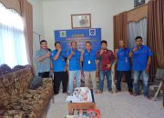 Anggota Kodim Magetan Silaturahmi ke Kantor Sekretariat AKJII DPC Magetan dalam Momen Halal Bihalal.