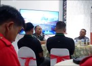 TNI Pererat Tali Silaturahmi Dengan Aliansi Cipayung Mahasiswa Pacitan.