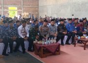 Halalbihalal di Gedung Krida Utama Desa Arjosari Bupati Bayu Aji Indarto Ajak Perkuat Sinergi Antar Elemen Pemerintahan
