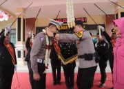 Estafet Kepemimpinan Polres Magetan, AKBP Erik Resmi Gantikan AKBP Satria Permana