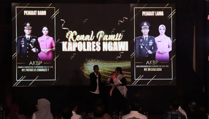 Sertijab Kapolres Ngawi Di Laksanakan Di Benteng Pendem