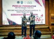 Kapolda Jatim Raih Penghargaan Prapanca Award di Puncak HPN 2025