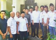 Silaturahmi Pengurus Paguyuban Kepala Desa (PKD) Kabupaten Mojokerto di kediaman Presiden ke-7 Jokowi, Solo.