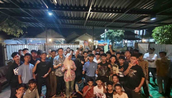 Gelar Open House Halal Bilhalal Kades Karang Harum Ucapkan Permohonan Maaf Lahir Bathin