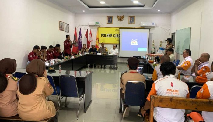 Perkuat Sinegritas Polsek Cikarang Timur Gelar Halal Bihalal Dengan Pramuka Saka Bhayangkara.