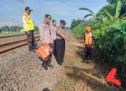 Respon Cepat Personil Polsek Cikarang Timur Evakuasi Korban Meninggal Akibat Tertabrak Kereta Api
